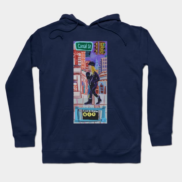 Canal Street Hoodie by SPINADELIC